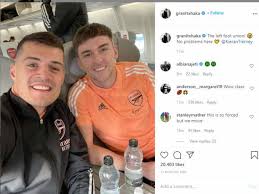 Kieran tierney interview | tierney on arteta, ucl football & arsenal kieran tierney welcome to arsenal football club! Arsenal Star Granit Xhaka Hits Back At Martin Keown Comments After Kieran Tierney Incident Football Sport Express Co Uk
