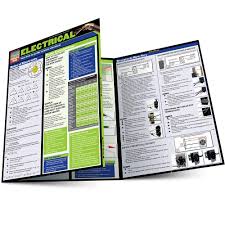 Electrical Tri Fold Laminated Chart Inc Barcharts