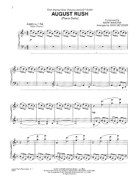 I don't want to break my left side of my piano because that side is my side where i play katyusha so good. August Rush Piano Suite By Various J W Pepper Sheet Music