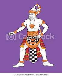 People interested in karikatur wayang also searched for. Wayang Anoman Wong Vektor Abbildung Wayang Wong Anoman Canstock