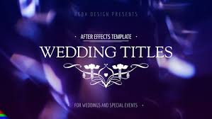 Clean wedding title templates free download a beautiful project for special occasions. Download Wedding Titles Free Videohive After Effects Projects