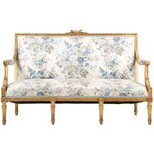 Check spelling or type a new query. French Louis Xvi Style Giltwood Antique Settee Sofa Canape C 1900 Couch Styles Furniture Settee