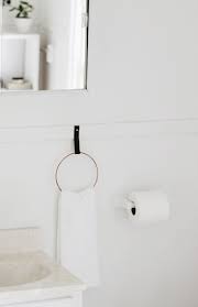Diy A Simple And Elegant Towel Holder For Under 10 Hand Towels Bathroom Bathroom Hand Towel Holder Hand Towel Holder