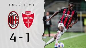 Ac monza brianza 1912 page on flashscore.com offers livescore, results, standings and match details (goal scorers, red cards besides monza scores you can follow 1000+ football competitions from 90+ countries around the world on flashscore.com. Hasil Uji Coba Ac Milan Vs Monza Brahim Diaz Lakoni Debut Perdana Rossoneri Menang 4 1 Tribunnews Com Mobile