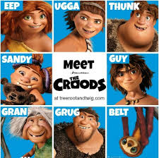 Meet The Croods A Little About Each Character From The New 3d Family Film From Dreamworks Animation Tre Dreamworks Movies Dreamworks Animation Animation Film