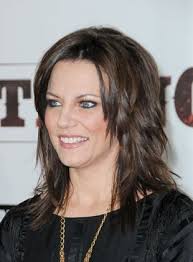 Charming Medium Layered Hairstyle Martina Mcbride Hairstyles Hairstyle Medium Layered Hair