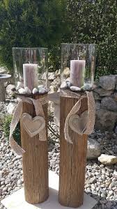 Windlicht Holz Laterne Kerze Holzbalken Glas Natur Holz Design In Bayern Waldk In 2020 Windlicht Holz Laterne Kerze Laternen Holz