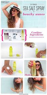 Sugar spray is basically salt spray's laid back sister. 10 Best Diy Salt Spray Ideas Diy Hairstyles Salt Spray Sea Salt Spray