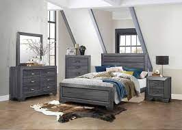 Whether you want a vintage feel or a thoroughly modern flair, we have individual pieces and luxury bedroom sets with bed type like bunk, panel, for example panel bedroom sets, platform, poster, sleigh to bring your vision to life. Beechnut Grey Bedroom Set Las Vegas Furniture Store Modern Home Furniture Cornerstone Furniture