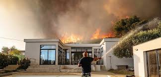 Certains accusent les trafiquants de drogues. Incendie Maitrise Pres De Marseille Scenes De Desolation