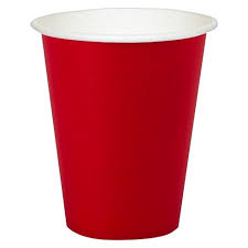 24ct 9 Oz Cups Red Target