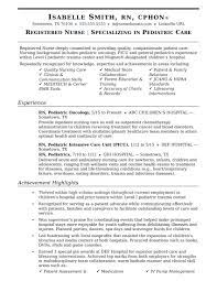 Nurse Resume Sample Monster Com