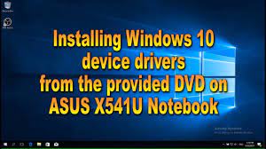 Ele está atualizado na versão 1903. Asus X541u Notebook Computer Windows 10 X64 Driver Install Youtube
