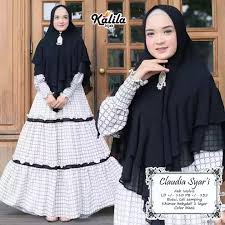 Baju ini merupakan salah satu model baju gamis yang membuat pemakainya akan terlihat lebih berkelas dan lebih anggun. Gamis Claudia Syari Wolfis Gamis Remaja Masa Kini Gamis Brokat Modern 2020 Gamis