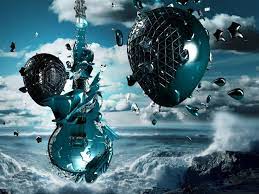 Guitar Ball Sky Planet Surrealism Wallpapers Data 3d Desktop Wallpaper 3d Wallpaper For Laptop Desktop Wallpapers Backgrounds