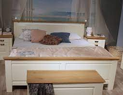Schönes massivholz bett mit 180x200cm in unterschiedlichen designs günstig kaufen. Bett 180x200 Nordic Dreams Comfort Hohe Kiefer Champagner Wildeiche Casade Mobila