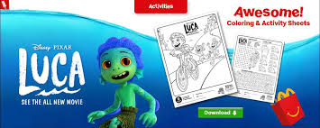 All pictures and videos belong to their rightful owners! Mcdonald S Releases Luca Happy Meal Toys Disney Plus Informer