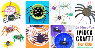 Collection of over 20 spider crafts and activities for kids. The Best Spider Crafts For Kids Kids Craft Room