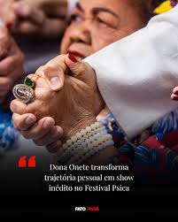 Dona Onete transformou o Teatro do SESI em um verdadeiro baile inesquecível  com o show “Bagaceira”! Foram momentos de pura alegria, dança e celebração  no Festival SESI Cultura. É impossível não se