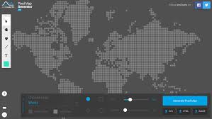 This updated circle generator allows you to create circles of any size made out of stone blocks using commands! Pixel Map Generator Geoawesomeness Geoawesomeness