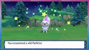 Live] Shiny Pachirisu after 1,166 REs in Pokémon Brilliant Diamond - YouTube