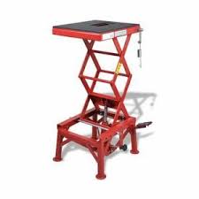 Le pont élévateur pour motos box est en fait un instrument qui permet d'élever le. Table Elevatrice Rouge 135 Kg Table Elevatrice Table Elevatrice Moto Moto