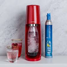 For more information please visit www.sodastream.ca! Sodastream Fizzi Carbonating Machine Red Kitchen Stuff Plus