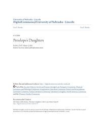 Pdf Penelope S Daughters A Feminist Perspective Of The Myth Of Penelope In Annie Leclerc S Toi Penelope Margaret Atwood S The Penelopiad And Silvana La Spina S Penelope