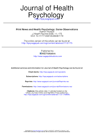 Enter your email address below and we will send you your username Pdf Print News And Health Psychology