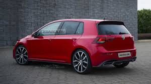 Yeni Volkswagen Golf E Gercekci Tasarim Yorumu Volkswagen Golf Volkswagen Golf