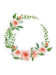 Floral Watercolor Wreath Clipart Floral Wreath Png Logo Wreath Png Set Of 5 Cvetochnye Venki Cvetochnyj Cvetochnyj Venok