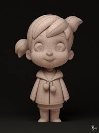Little Princess David Barrero Character Design Character Modeling 3d Character