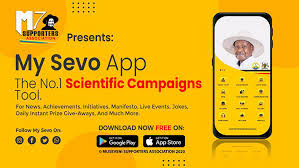 Get premium, high resolution news photos at getty images Museveni S Supporters Releases My Sevo App No 1 Scientific Campaigns Tool Trumpet News