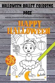 Free Downloadable Preschool Halloween Dance Coloring Page Dance Coloring Pages Halloween Dance Halloween Preschool