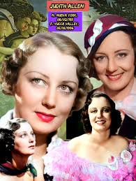 La vida y carrera de Judith Allen: una actriz de Hollywood