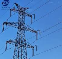 110kv Electric Power Transmission Overhead Line Steel Tower Pole