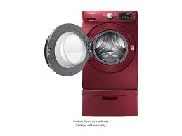 Check spelling or type a new query. Wf45n5300afsamsung 4 5 Cu Ft Front Load Washer With Vibration Reduction Technology In Merlot Merlot Dewey S Tv Home Appliance