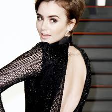 We Re Just Savages Lily Collins Vanity Fair Oscar Party Lily