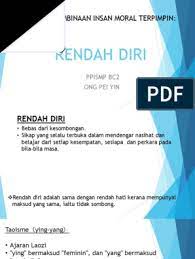 Results for rendah diri translation from indonesian to english. Rendah Diri