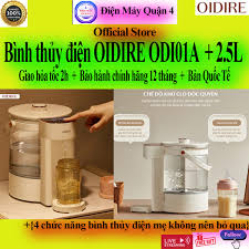 Bình thủy điện OIDIRE 2.5L ODI01A, Bản Quốc Tế, Bảo hành chính hãng 12 tháng