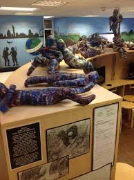 Henry Moore Year 5 Project From This Year World War 2 Display War Art Art Lessons