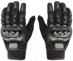 Pro Biker Black Color Bike Rider Gloves