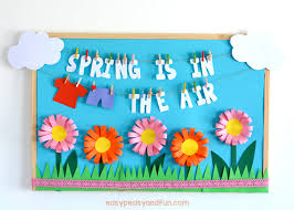 Create a tree on your bulletin board. Spring Bulletin Board Ideas For Your Classroom Easy Peasy And Fun