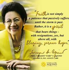 She had been purified by suffering, her agony mirroring the nation's. Kris Aquino Emotional As She Remembers Cory Aquino S Death Anniversary