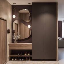 65 Ideas Modern Lighting Bathroom Round Mirrors Home Entrance Decor Entrance Furniture Home Interior Design