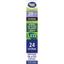 Options for fluorescent grow lights were limited for many years. Great Value Led Light Bulb 8 Watts T8 T12 Grow Light Replacement Lamp G13 Base Non Dimmable Plant Light 24 Inches 1 Pack Walmart Com Walmart Com