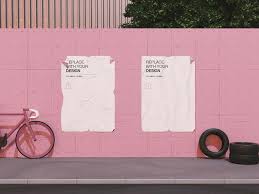 Download Free Glued Street Poster Mockup Psd Yellowimages Mockups