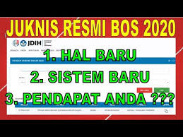 Kenaikan anggaran untuk tiap siswa dari tingkatan sd hingga slta. Juknis Bos 2020 Penjelasan Hal Yang Baru Di Juknis Bos 2020 Youtube
