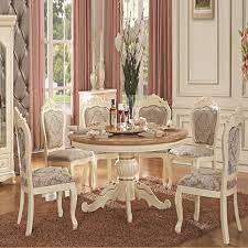 Save now with 0% off poolside outdoor dining arm chair, set of two. China Guangzhou Ivory White Handmade Wood Dinning Room Sets European Solid Wood Dining Tables And Chairs Combination European Dining Room Sets Wood Dining Seteuropean Dining Set Aliexpress