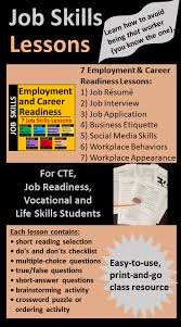 When it comes to professionalism in the workplace, there are some unwritten rules you should follow. Job Skills Lesson For Students Career Readiness Business Etiquette Skills Activities